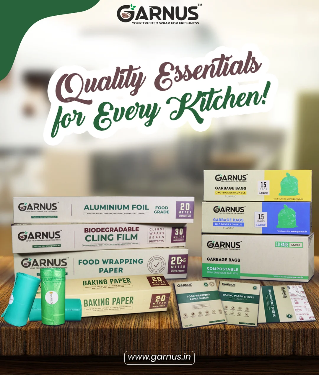 Garnus Kitchen Essentials Post