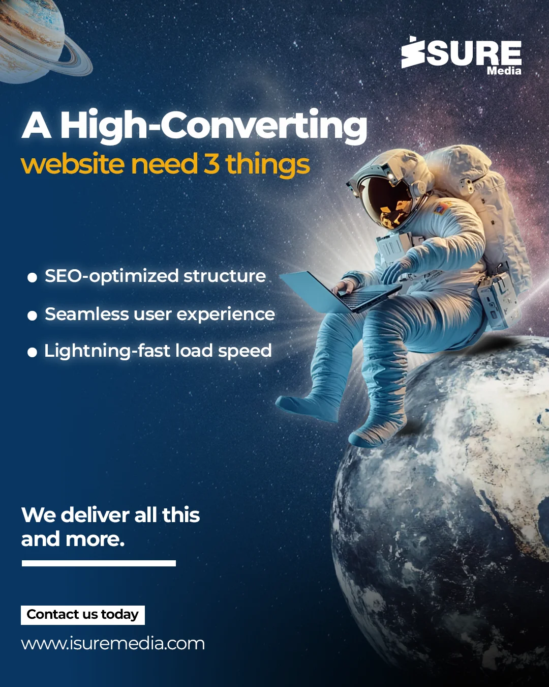 Isuremedia High-Converting Website Post