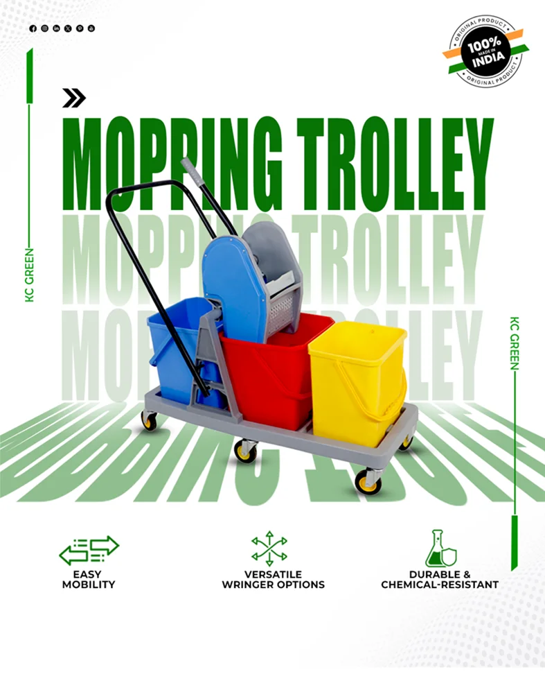 KC Green Mopping Trolley Post