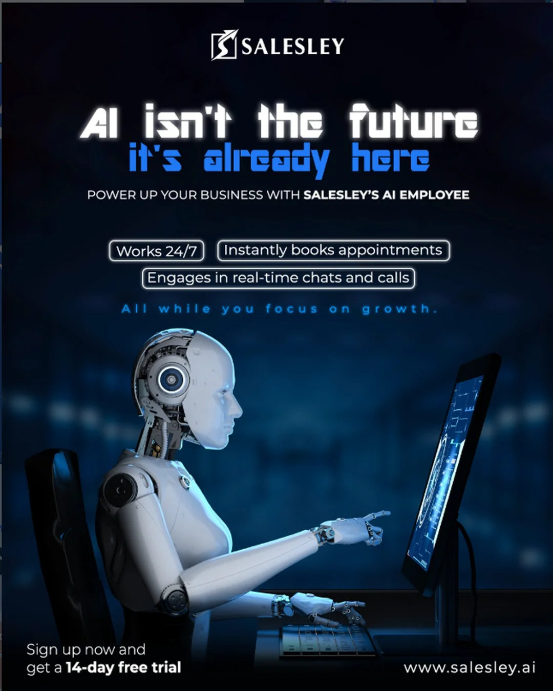 Salesley AI Employee Post