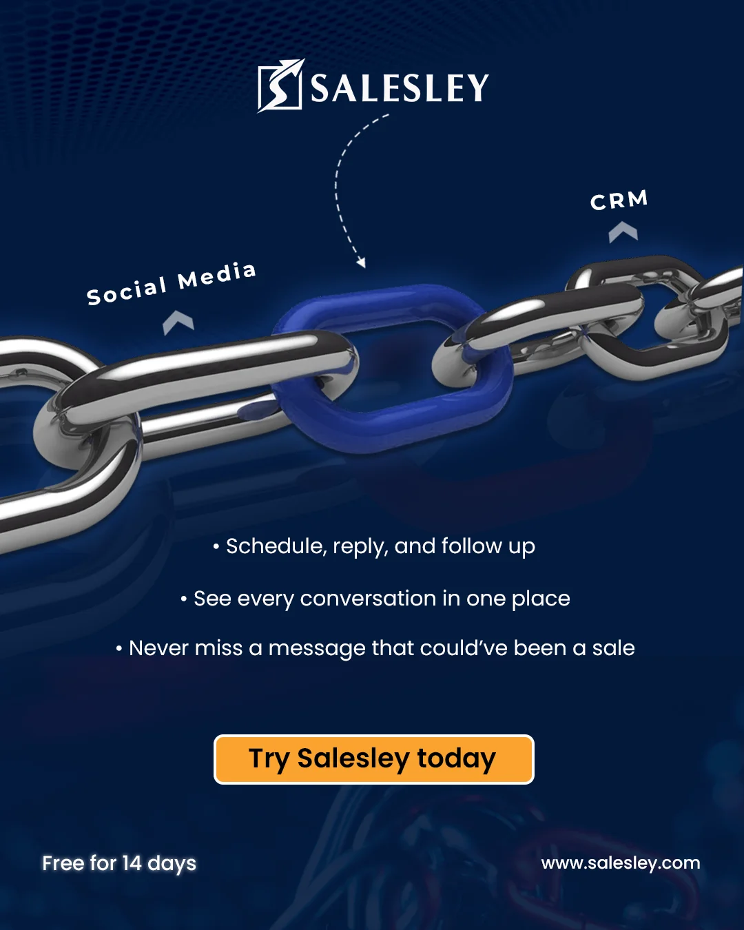 Salesley Social Media and CRM Post