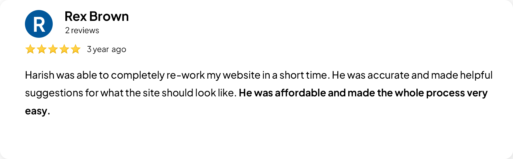 Client review 6